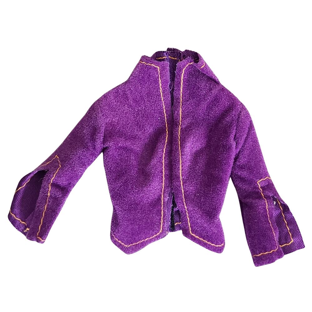Generation Girl Purple Velour Doll Jacket 11.5 Inch